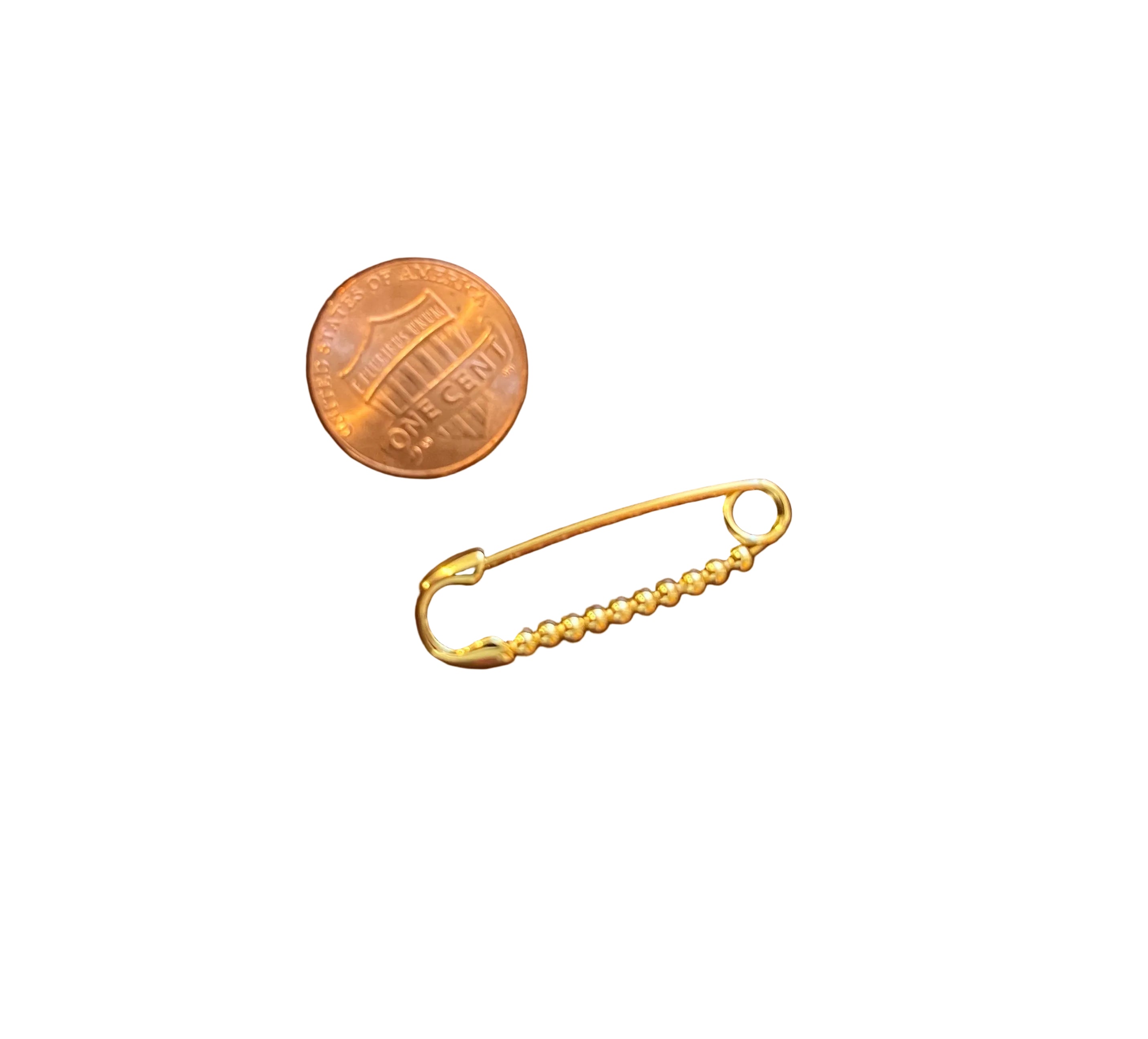 Gold Safety Pin