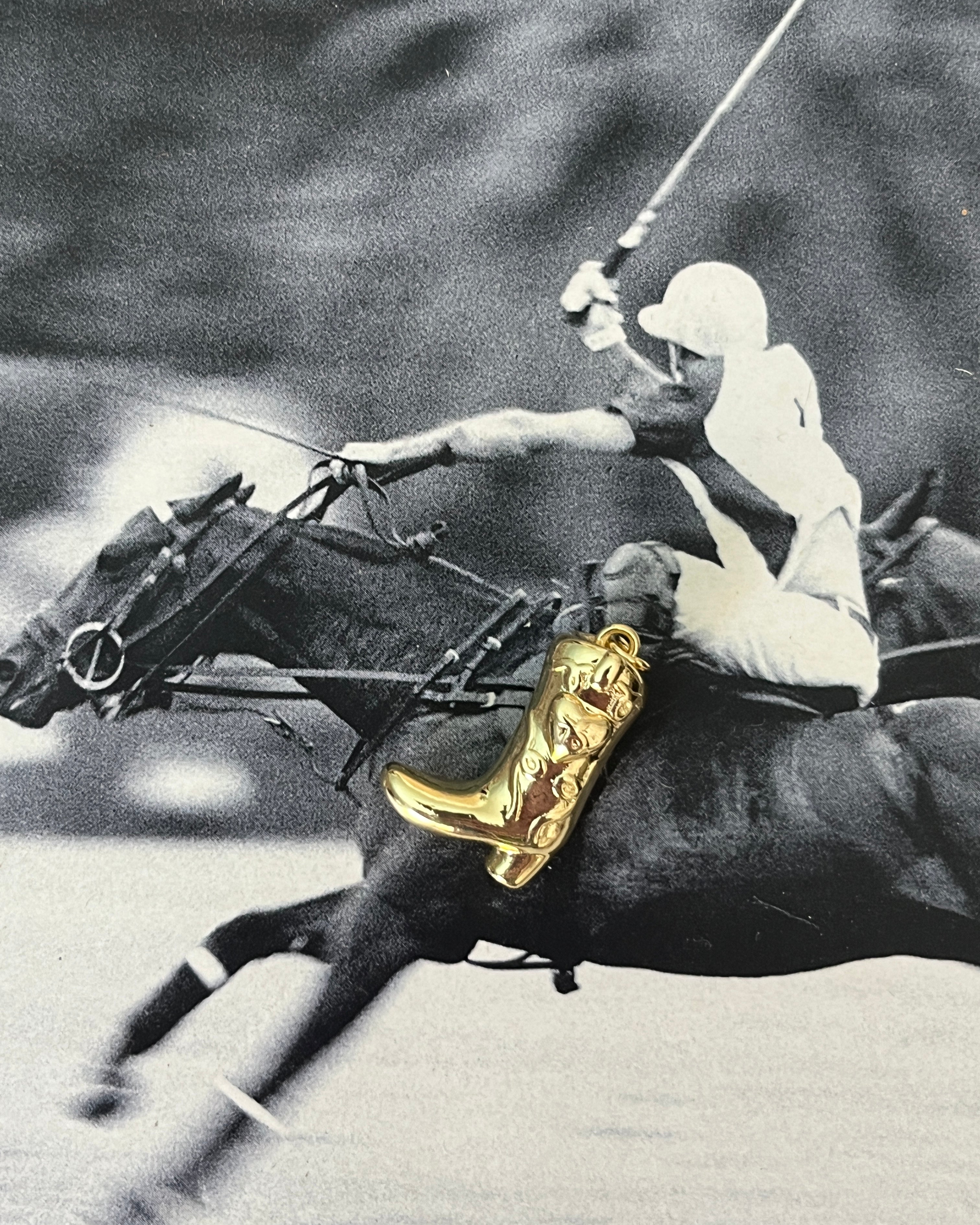 Horsey Boot Pendant