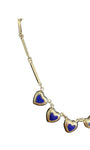 Lapis Lazuli Hearts Necklace