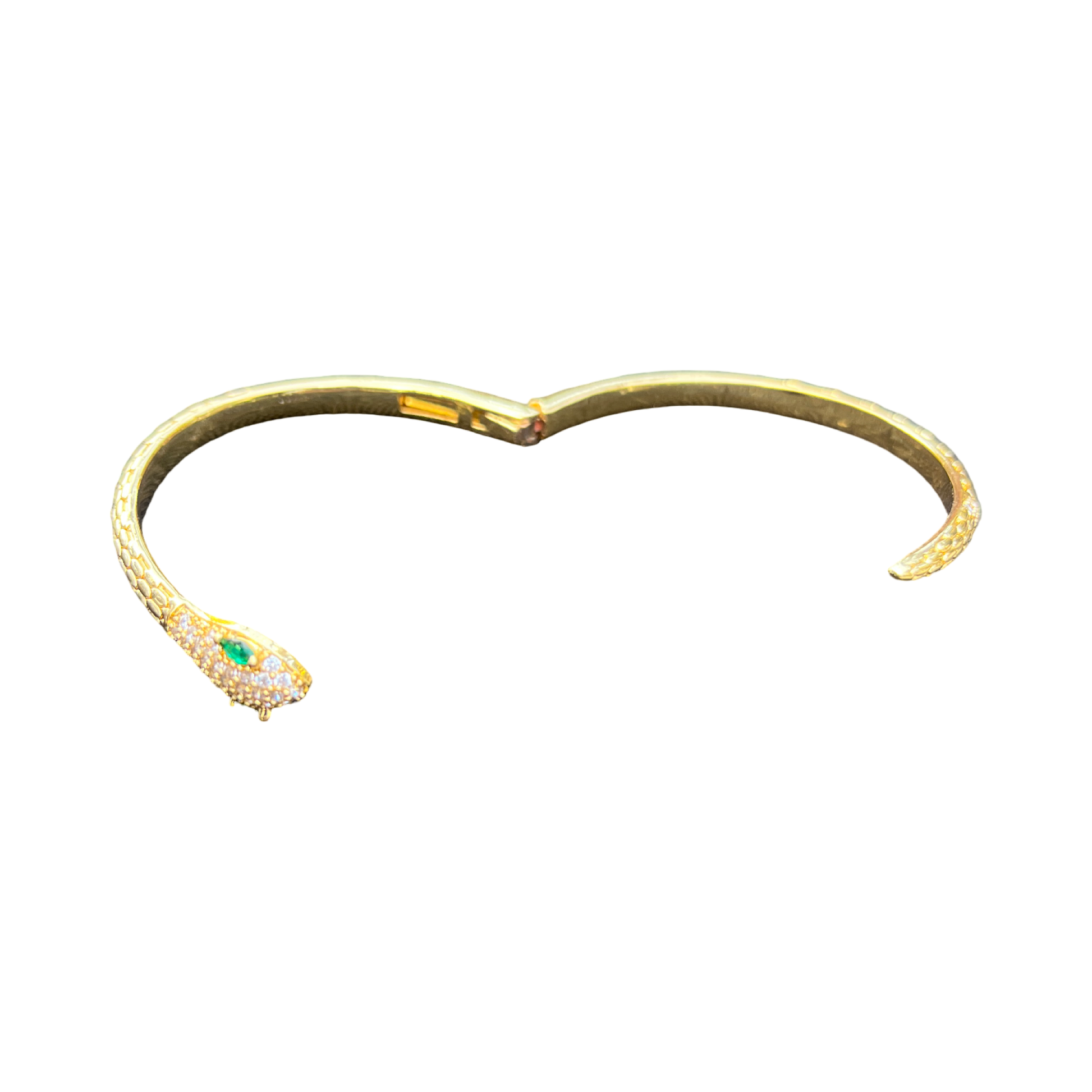 Snake Hinged Bangle