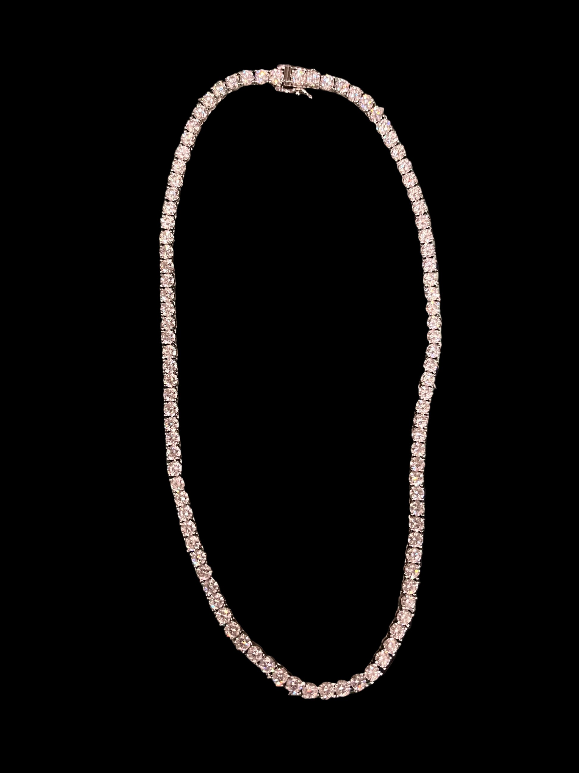 Moissanite Tennis Necklace