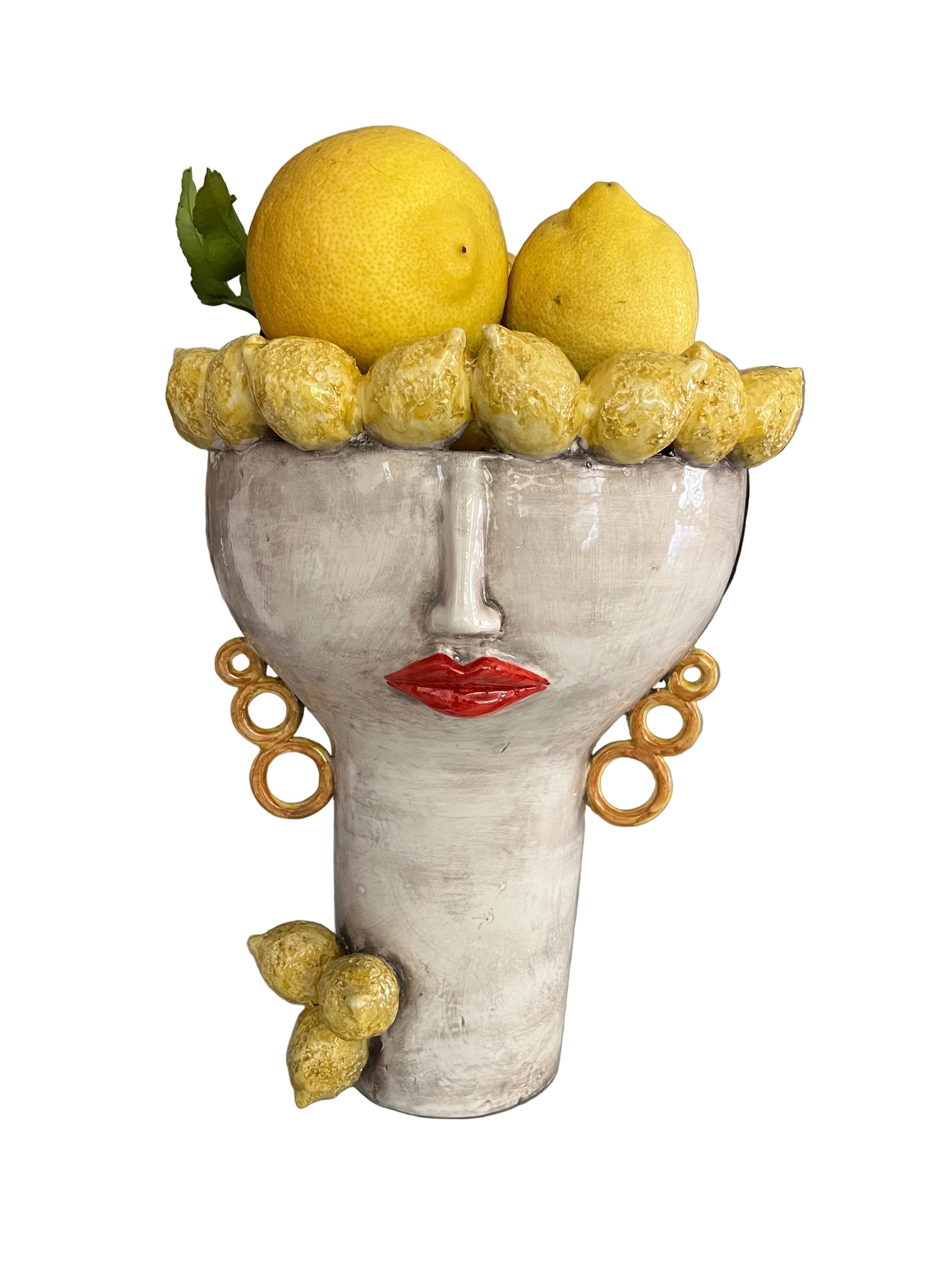 Sicilian Lemon Face Bowls