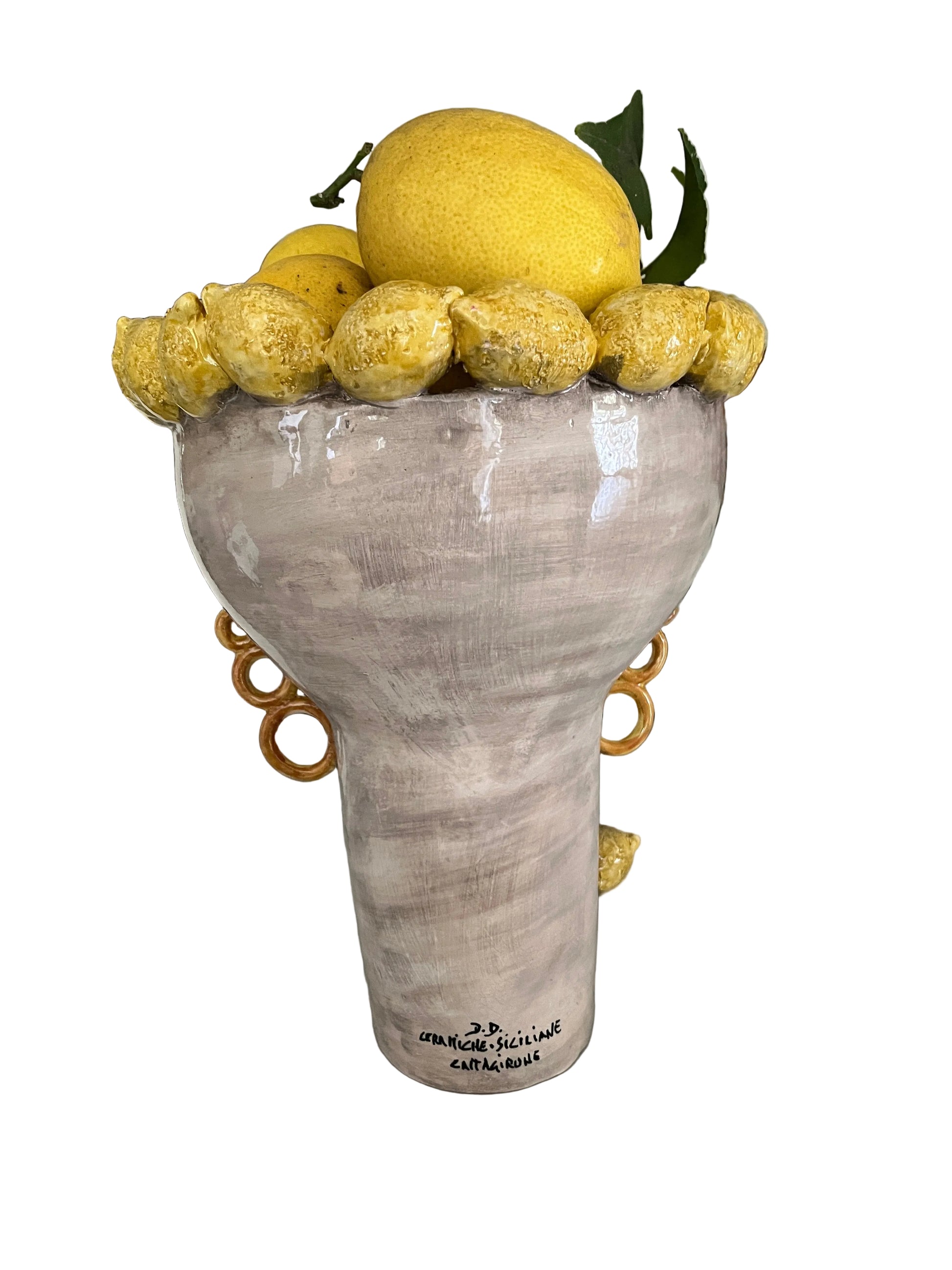 Sicilian Lemon Face Bowls
