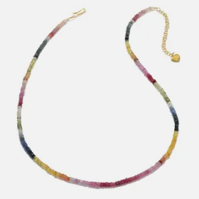 Multi Sapphire Necklace