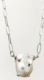 Silver & Pearl Necklace