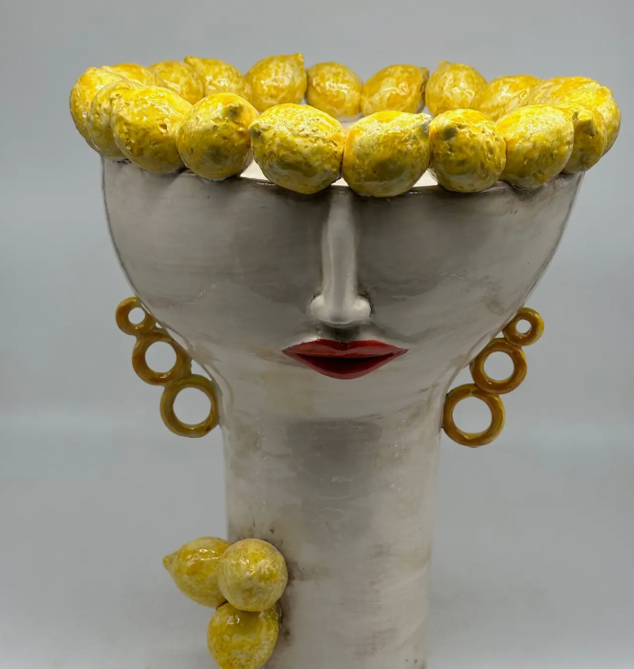 Sicilian Lemon Face Bowls