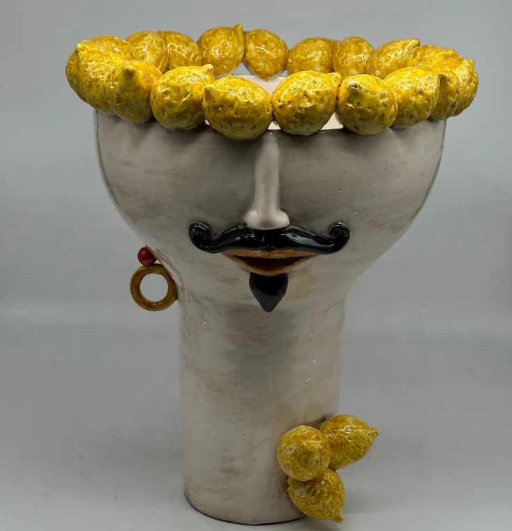 Sicilian Lemon Face Bowls
